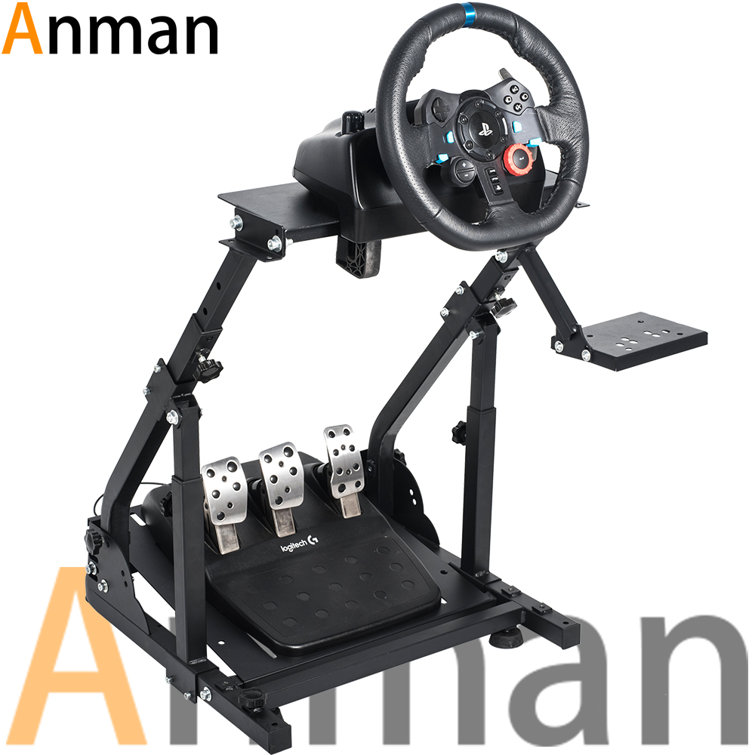 Anman Racing Wheel Stand fit Logitech G27 G29 G920 Fanatec